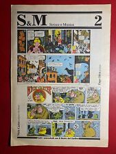 S&M STRISCE E MUSICA n.2 Resto Carlino (Anni '80) Fumetti BONVI CREPAX DIABOLIK