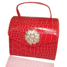 10x13 Red Leather Laminated