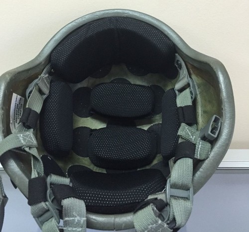 Tactical ach retrofit - retrofit, pad