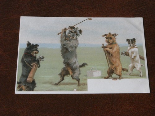 Original anthropomorphic dog - original,