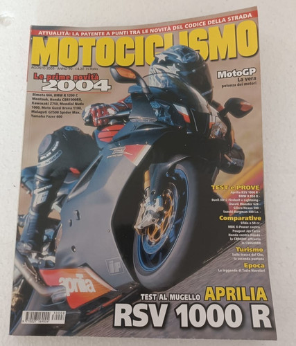 Motociclismo 2003 aprilia - motociclismo, 8