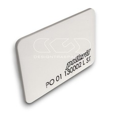 Lastra plexiglass bianco coprente gesso Policril 130002 su misura 3 mm