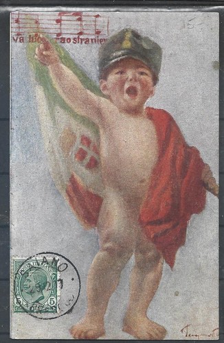 1915 ww1 saluti tricolori - saluti,