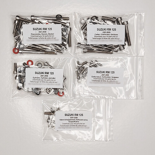Suzuki 125 2001 2008 - 125, kit