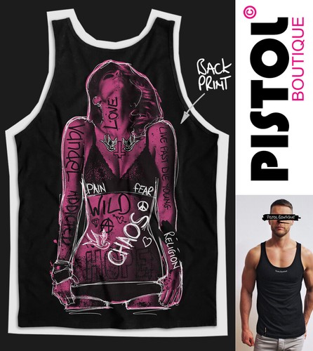 Pistol boutique uomo nero - pistol,