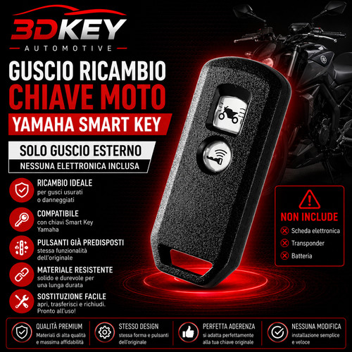 Guscio cover ricambio keyless - guscio,