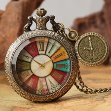 Collana orologio tasca - collana,