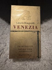 Laura Biagiotti Venezia 50ml Eau de Toilette Rara Nuova Confezione Originale 100% Originale