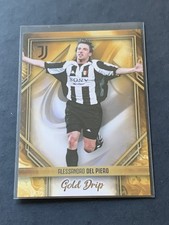 CARD TOPPS SET JUVENTUS 2023 2024 GOLD DRIP ALESSANDRO DEL PIERO