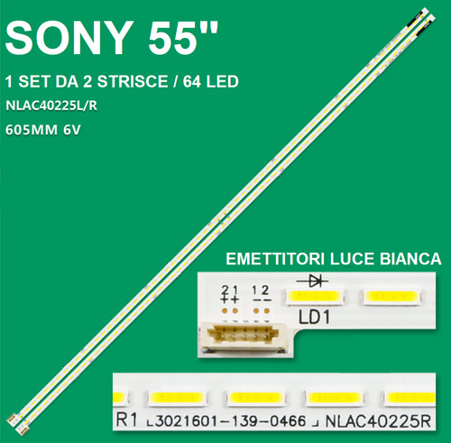 Kit barre strip led - kit, tv
