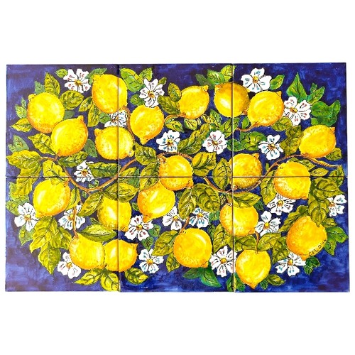 Pannello ceramica con - in,