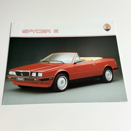 Maserati spyder 6p - spyder, /