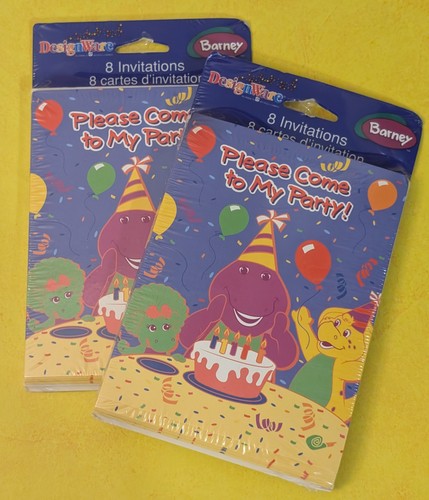 Inviti festa compleanno - , barney