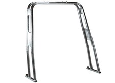ROLL BAR ABBATTIBILE  Ø 40 MISURA 1650X2170 MM IN ACCIAIO INOX AISI 316