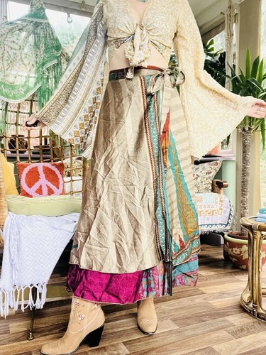Maxi gonna hippie strati - gonna,