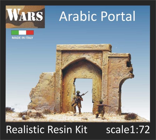 Wars portale arabo - 5-72, resina