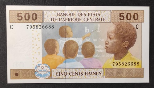 Ciad banconota 500 - ciad, da