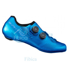 NUOVE SCARPE DA STRADA SHIMANO SH-RC902 E LARGHE BLU