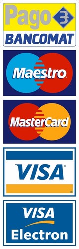 Kit adesivo pago bancomat - kit,