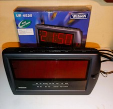 RADIO SVEGLIA WATSON UR 4525 DUAL ALARM TIMES