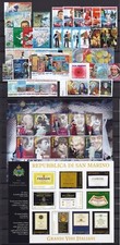 San Marino annata 2005 completa 44 val. + 2 foglietti nuovi integri