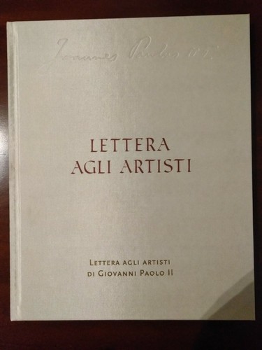 Lettera agli artisti giovanni - agli, artisti,
