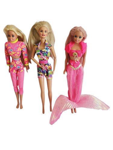 Barbie lotto bambole - barbie, 3