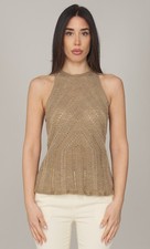 TOP TWINSET IN MAGLIA CON