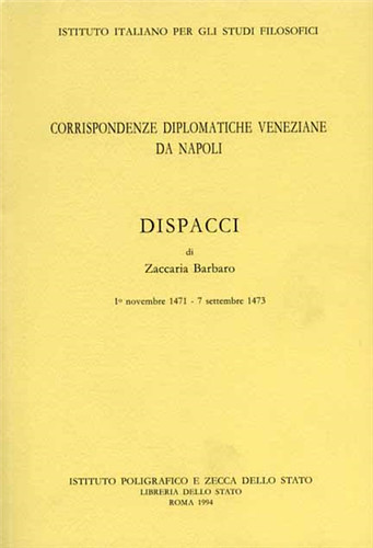 Corrispondenze diplomatiche - ,