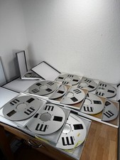 12 x Maxell XL I 35-180 nastro su bobine di alluminio NAB giocato una sola...