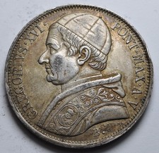 Papal State SCUDO 1835 BOLOGNA