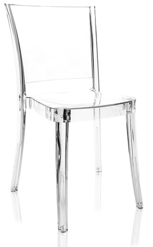 Lucienne sedia trasparente - lucienne,