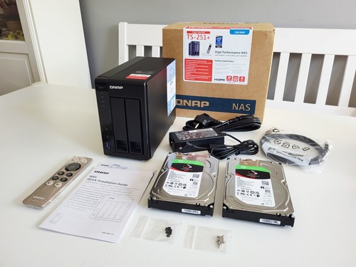 Qnap 251 intel - ts-251+, gb