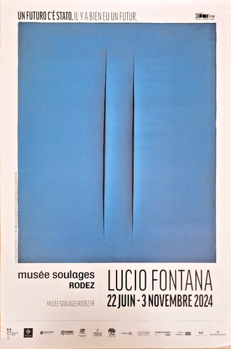 Lucio fontana poster - fontana, –