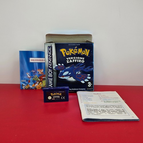 Pokemon zaffiro nintendo game - nintendo,