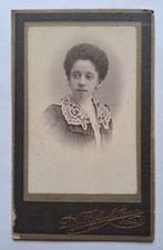 ORVIETO antica foto fotografia d'epoca ritratto donna CDV Luigi Raffaelli Armoni