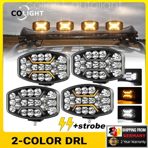 Fari abbaglianti led 12v - 4x,