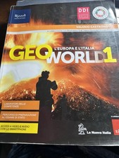 SCUOLA MEDIA GEOWORLD 1 VALERIO CASTRONOVO LA NUOVA ITALIA ISBN:9788830210271