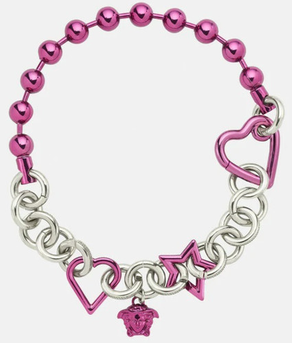 Collana catena grossa cuore