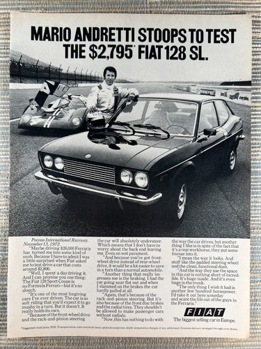 Pubblicità fiat 128 sport - pubblicità,