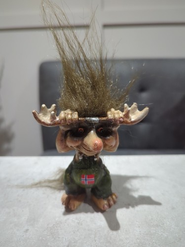 Vintage norway troll doll - norway,