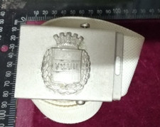 CINTURA POLIZIA MUNICIPALE VIGILI URBANI ANNI 70-80 RARITÀ