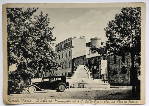 Cartolina nerola palazzo - cartolina,