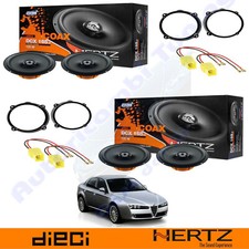 Kit 4 Casse Altoparlanti Anteriori e Posteriori Coassiali Hertz Alfa Romeo 159