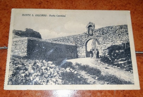 Cartolina gianquinto monte san - cartolina,
