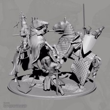 Modellino statuina resina 1/35