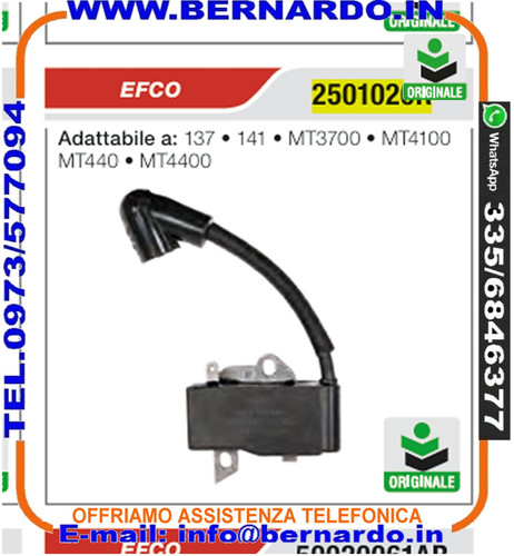 Bobina accensione motosega - accensione,