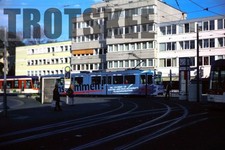35mm Slide WEST GERMANY Darmstadt Tram Strassenbahn 7607 2000 Original 