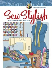 Sew stylish coloring - stylish,