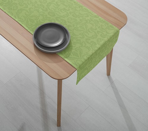 Runner misto cotone jacquard - misto,